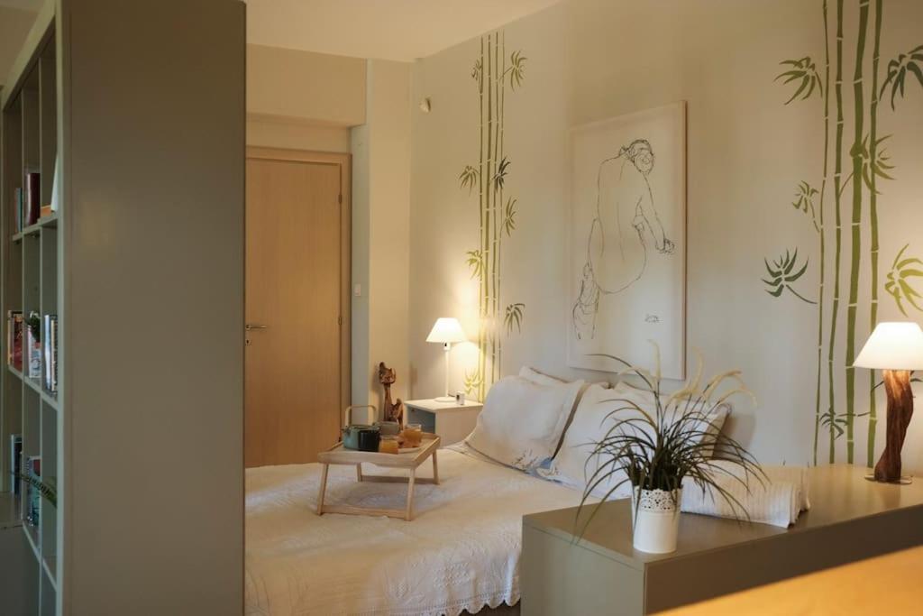 Apartment With Garden In Thessaloniki. Exterior photo